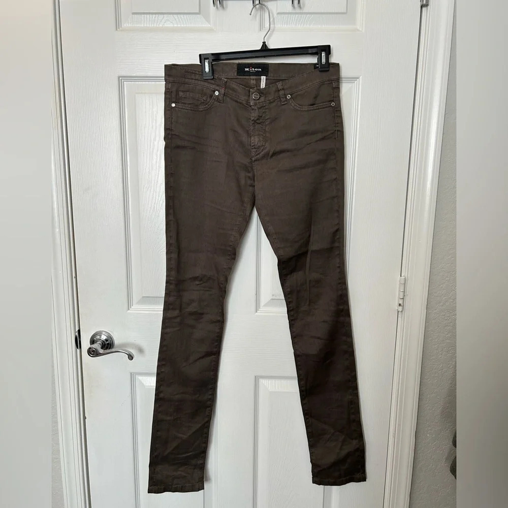 ! Kiton Napoli women’s Slim Brown Jeans